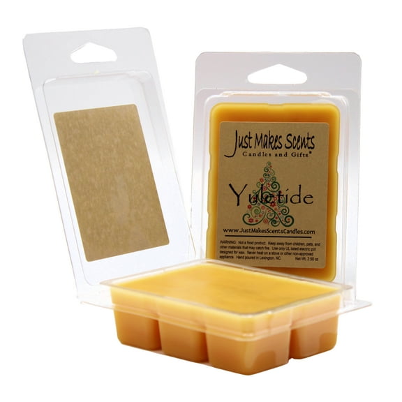 Yuletide 2-Pack Homemade Soy Wax Melts -Just Makes Scents Candles & Gifts