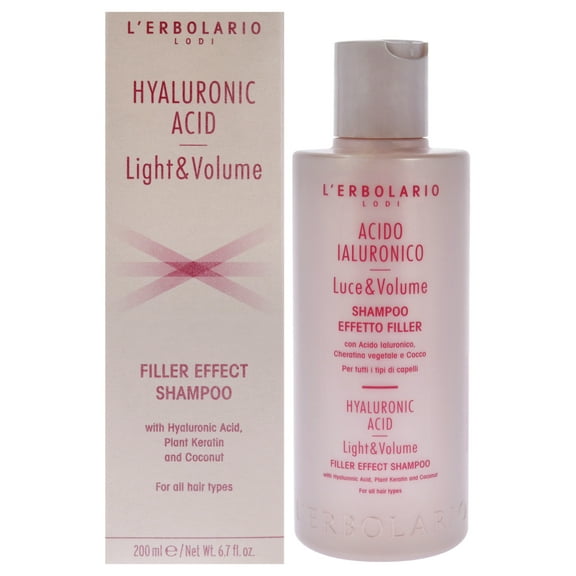 L'Erbolario Hyaluronic Acid Filler Effect Shampoo, 6.7 oz