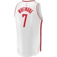 thumbnail image 3 of Men's Fanatics Cam Whitmore White Houston Rockets Fast Break Replica Player Jersey - Association Edition, 3 of 3