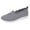 Gray, variant on XUNKUSGA Walking Shoes Soft Breathable Anti-Skid Slip On Shoes Women Classic Arch Support Womens Shoes Casual Flat Shoes for Women Comfortable Mesh Round Toe Women's Shoes Gray