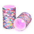 thumbnail image 7 of Yayeee Flameless Candles with Remote Flickering Battery Operated Multi Color Changing, Blue Colorful Circles, 7 of 7