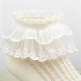 thumbnail image 3 of 5 Pack Girls Ruffle Socks Ruffle Lace Ankle Dress Princess Socks, 3 of 4
