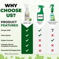 thumbnail image 7 of Neem Oil & Peppermint Plant Nutrient Spray – Natural Leaf Shine for Indoor & Outdoor Use – Plant-Based Formula for Stronger, Healthy Plants - 16 oz (Pack of 2), 7 of 7
