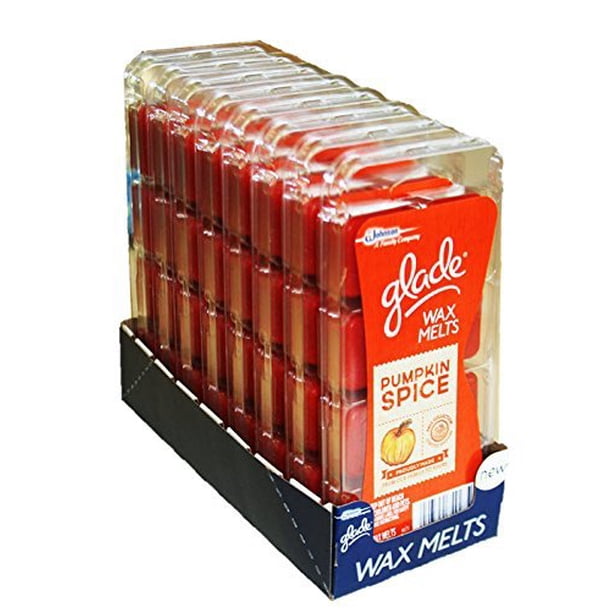 Glade Ceras Aromáticas Pumpkin Spice Edición Limitada 48 unidades