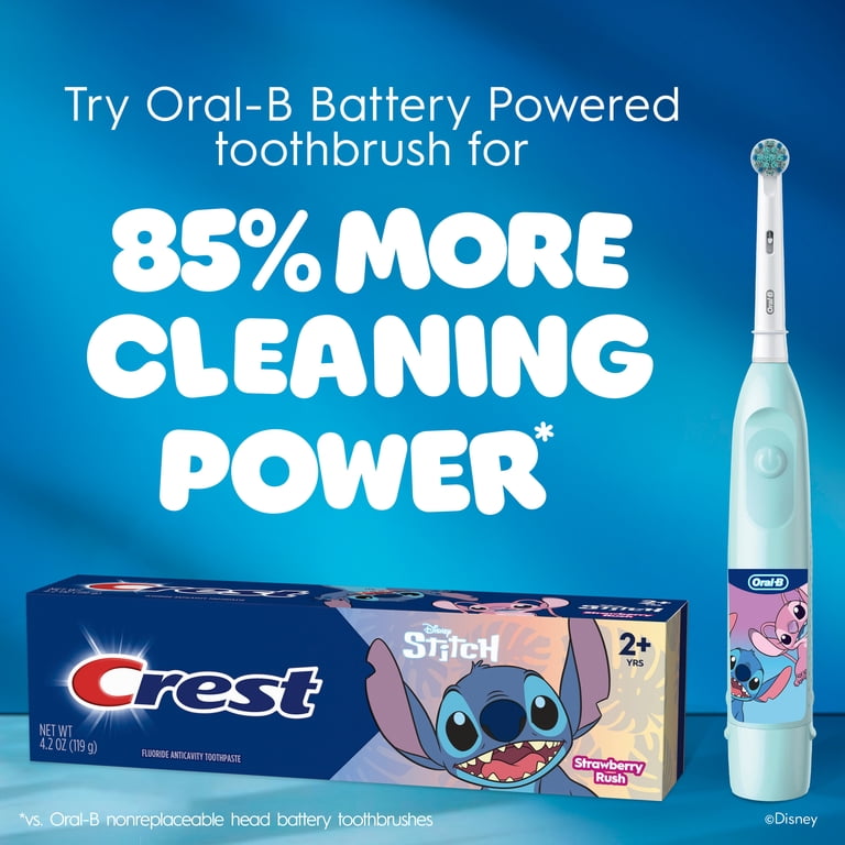 Oral-B Kids Electric Toothbrush, Stitch Design, Ages 3+ photo 5