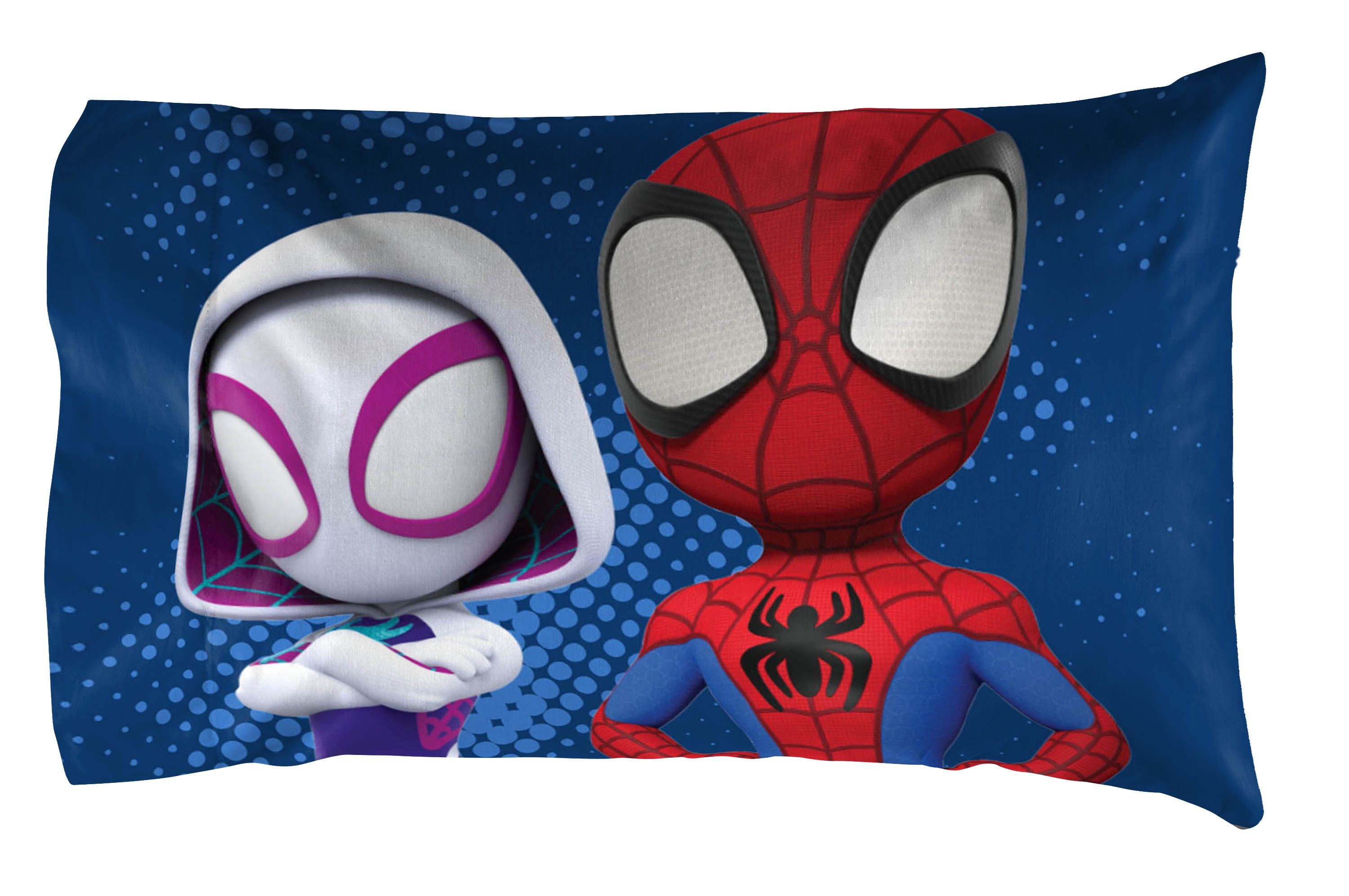 Spidey Amazing Friends Kids 2-Piece Twin/Full Reversible Comforter Set, Microfiber, Red, Marvel