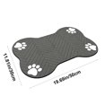 thumbnail image 3 of Diatomite Stone Pet Feeding Mat for Dog & Cat, Absorbent Bone Shaped Non-Slip Dog Food Mat, 3 of 7