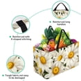 thumbnail image 3 of Daisy Large Capacity Reusable Oxford Cloth Grocery Baskets: Foldable Toy Basket, Storage Bag, Easter Basket, 3 of 7