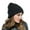 Black, variant on Women Warm Chunky Soft Stretch Cable Knit Beanie Skully