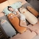 thumbnail image 4 of 70/90/110cm Lindo Suave Cerdo Largo Pingüino Dinosaurio Juguetes de Peluche Pausa Oficina Siesta Almohada Cama Dormir Decoración del Hogar Muñeca para Niños Niña Regalo, 4 of 5