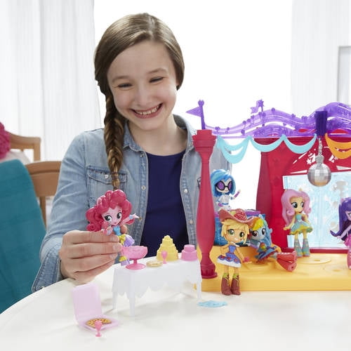 My Little Pony Equestria Girls Playset Discoteca: Set Da Gioco Con Luci, DJ Booth, Twilight Sparkle E Vestito Da Discoteca - 4