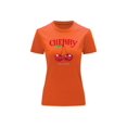 thumbnail image 1 of Playera Blusa De Cerezas Cherry Happy Have A Nice Day Casual Ropa Para Mujer Ropa De Dama Color Anaranjado Talla Mediana Marca Emil SaEs, 1 of 4