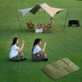 thumbnail image 4 of COFEST Portable Outdoor Seat Cushion for Picnics, Foldable Single Park Seat Cushion, Lightweight Red Camping Cushion, Compact Travel Seat Pad with Carry Strap. Green, 4 of 7