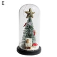 thumbnail image 2 of AMERTEER LED Decorative Lamp Luminous Christmas Tree Glass Cover Night Light Desktop Decoration Gifts for Showcase, 2 of 8