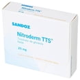 thumbnail image 2 of Nitroderm TSS Trinitrato de glicerilo caja de cartón con 7 parches de 25mg cada uno, 2 of 4