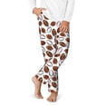 thumbnail image 2 of Xecao Football Print Teenagers' Pajama Pants Long Sleep Pants Soft Elastic Waist Pajama Bottoms Elastic waist with 2 Pockets 5-16 Years-Large, 2 of 6