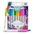 thumbnail image 1 of Plumones Kiut Lavables Caja Con 12 Colores AleJaz 6LBZS, 1 of 5