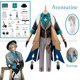thumbnail image 2 of Honkai Star Rail Cosplay disfraz de Aventurina para hombres y mujeres, traje de Cosplay de Halloween, Peluca de Aventurina, uniforme, pendientes, pegatina, 2 of 5