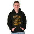thumbnail image 5 of I Hate Tacos Said No One Ever Pun Unisex Plus Size Hoodie Brisco Brands 3X, 5 of 6
