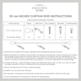 thumbnail image 3 of Exclusive Home Matte Round Single Curtain Rods Set, 35"- 66", 3 of 8