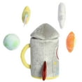 thumbnail image 4 of ebba - Small Multicolor Baby Talk - 7.5" My First Spaceship - Engaging Baby Stuffed Animal, 4 of 5