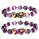 thumbnail image 5 of Feng Shui púrpura obsidiana Bead joyería SM SunniMix pulsera menfeng shui mujer, 5 of 8