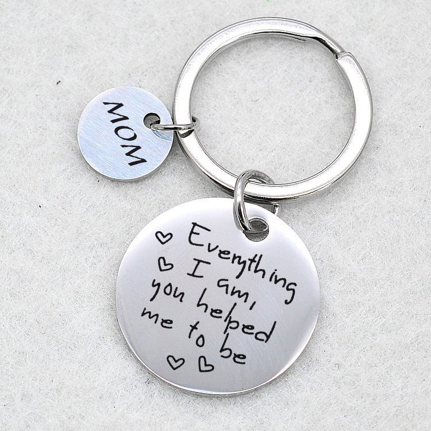 Durable Stainless Steel Keychain: Mirror Polished Key Ring, Lightweight & Portable for Keys, Bags, and Accessories