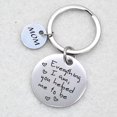 thumbnail image 2 of Stainless Steel Keychain Durable Mirror Polished Key Ring Lightweight Portable for Keys Bags Accessories Round Card Key, 2 of 4