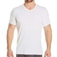 thumbnail image 3 of Calvin Klein Mens Cotton Classics Multipack V Neck T-Shirts Large 3 White, 3 of 4