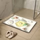 thumbnail image 1 of Alfombrilla de suelo de diatomeas suave con diseño de flores pequeñas y visión 3D para baño, antideslizante, para césped líquido, 1 of 4