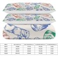 thumbnail image 2 of HAHDAXIA Food Pattern Bedding Solid Comforter Set for All Seasons,3 Pieces(1 Comforter+2 Pillowcases),Soft Microfiber Bedding Set Full(79"x90"), 2 of 7