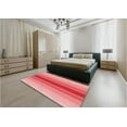 thumbnail image 4 of Ahgly Company Indoor Square Patterned Light Coral Pink Area Rugs, 6' Square, 4 of 6