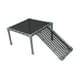 thumbnail image 3 of Plataforma para el descanso de tortugas, plataforma de descanso y escalada con rampa para tortugas, escalera para tanque de reptiles A, 3 of 9