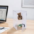 thumbnail image 3 of 2-layers Freestanding Countertop Display Case 20*20*35cm Locking Security Showcase Cabinet 7.87*7.87, 3 of 20