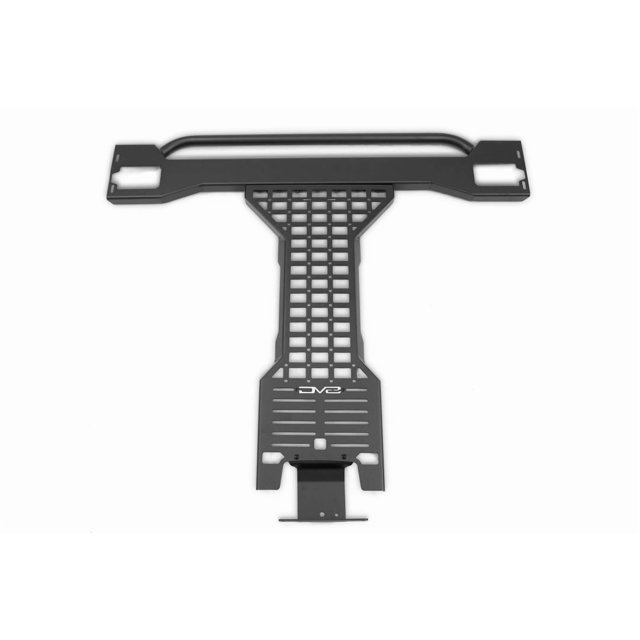 DV8 Offroad Molle Cargo Panel MPBR-04 MOLLE; Overhead Mount; Direct Fit; Bolt-On; Powder Coated; Black; Steel