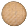thumbnail image 2 of Abbracc Round Bamboo Sieve Handmade Bamboo Weaving Baskets Kitchen Fruit Plate 30cm, 2 of 9