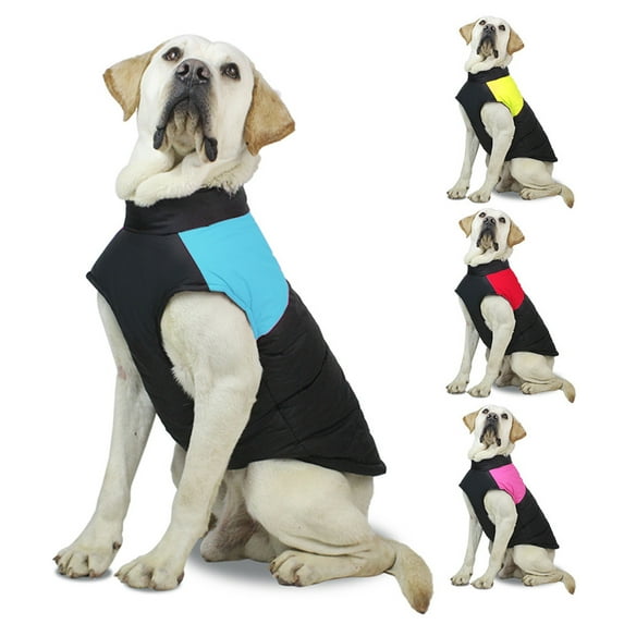 Puffer Vest Dog Jacket - Ultra Thin Zip Up Wind Breaker - Water Resistant Small Dog Sweater Coat - Dog Clothes