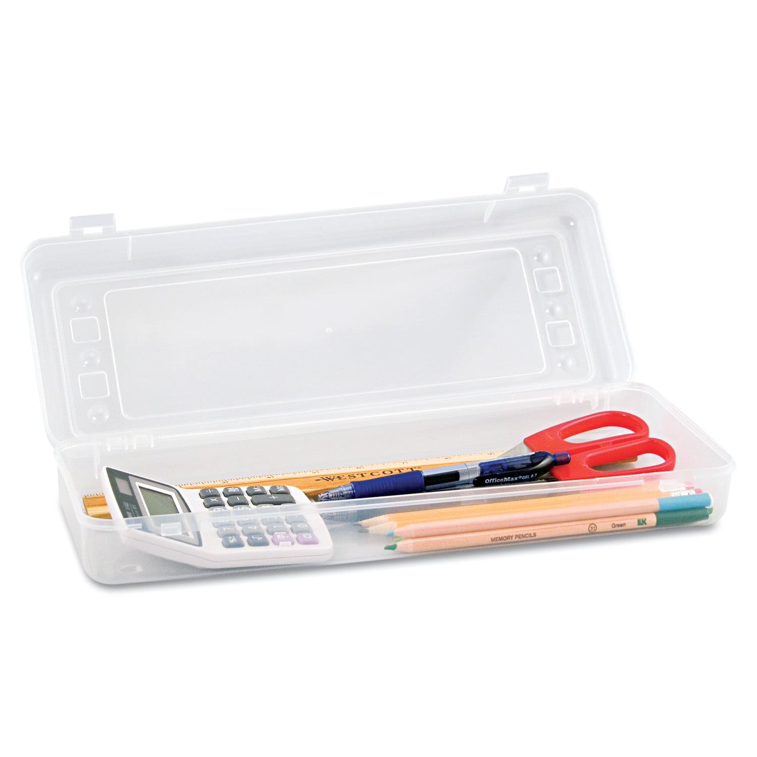 Download Art Box Innovative Storage Designs Stretch Polypropylene Snap Shut Clear Walmart Com Walmart Com