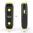 thumbnail image 6 of harmtty Electronic Whistle Crisp Sound High Decibel Compact Size Lanyard Design with LED Light Battery-operated Camping Electronic Whistle Outdoor Emergency Tool Camping Supplies,Yellow, 6 of 8