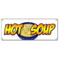 thumbnail image 1 of HOT Soup Banner Sign Restaurant Cafe Food Signs, 1 of 1