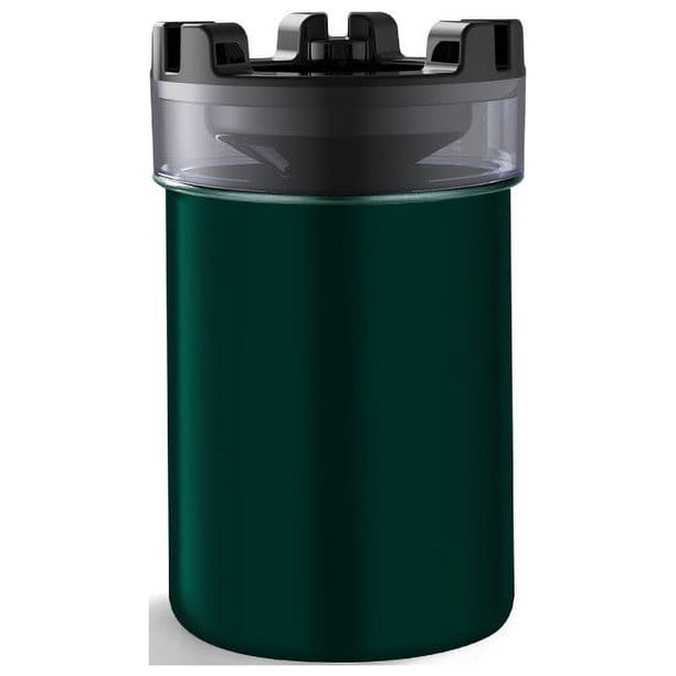 Cenicero Zhigang Zgong, Embudo Creativo para Cenizas Volantes con Tapa, Diseño de Tanque de Agua, Sin Olores y Fácil de Limpiar, para Usar En El Coche o La Oficina, Gran Capacidad, con Capacidad para