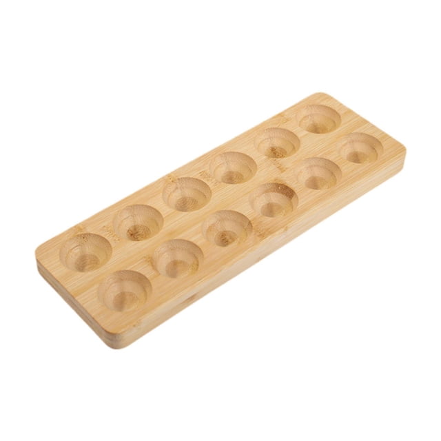 Luzkey Egg Holder Practical Egg Storage Tray for Countertop Refrigerator Restaurant F