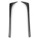 thumbnail image 1 of 2 piezas de alerón trasero para ventana lateral, embellecedor para modificación de vehículo, compatible con MK7 GTD R 2014-Estilo de fibra de carbono 2018, 1 of 14