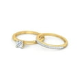 thumbnail image 4 of 2.34 Ct Excellent Cut Round Diamond Wedding Ring Sets for Women Solid 14K Yellow Gold, 4 of 9