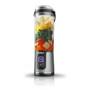 Open Box Ninja Blast 18 oz. Portable Blender with Leak Proof Lid and Easy Sip Spout, Black, BC151BK