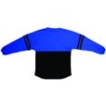 thumbnail image 2 of Boxercraft T-Shirt à Manches Longues en Jersey avec Pompons, S, Royal/noir, 2 of 2