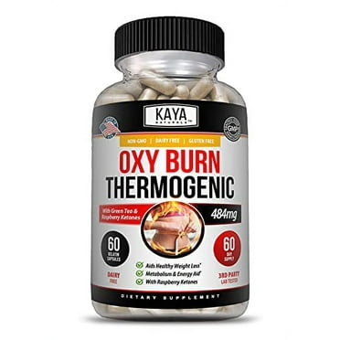 Kaya Naturals Oxy Burn - Weight Loss Pills - Appetite Suppressant for Women & Men - Powerful Thermogenic Diet Pills - Natural Energy Boost - Metabolism Burner - 60 Count