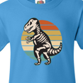 thumbnail image 4 of Inktastic Dinosaur Skeleton Halloween Youth T-Shirt, 4 of 5