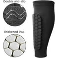 thumbnail image 3 of Shin Defender Shin Guards Kids, Soccer Shin Guards with Honeycomb Pads | Lightweight for Youth & Kids, Adult, 3 of 7
