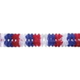 thumbnail image 3 of HUBERT Paper Garland Red/White/Blue Arch - 12'L, 3 of 3